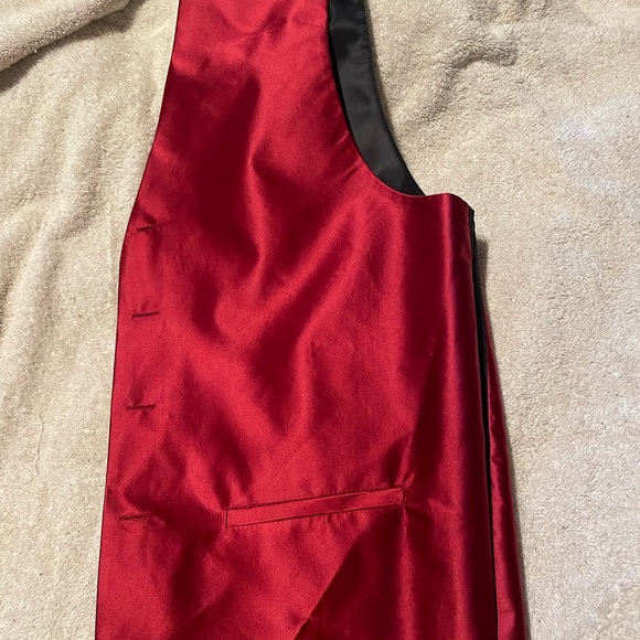 Red Pierre Cardin Men’s Vest Large - Picture 4 of 7